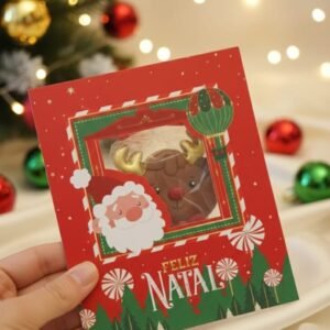 Decorado unitário no cartão